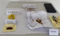 Yolcu otobüsünde uyuşturucu ele geçirildi