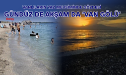 Göl Manzarası, Gün Batımı, Serin Sular… Vanlılar Sahillere Koştu!