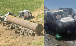 Şırnak'ta Trafik Kazası: 2 Kişi Yaralandı