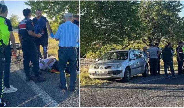 Önünde namaz kıldığı aracın altında kaldı