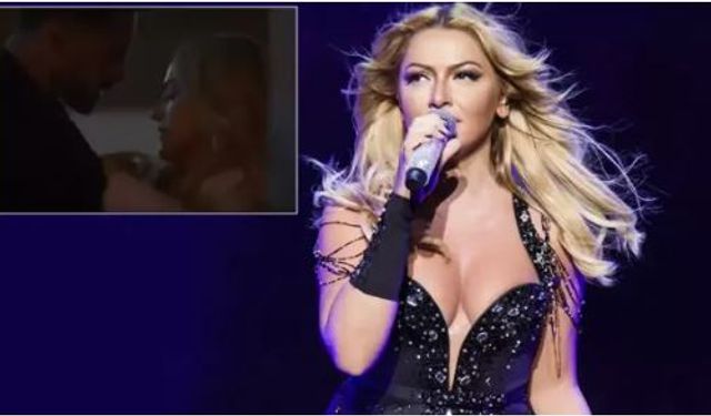 Oyunculuğa soyunan Hadise'nin ateşli sahneleri olay oldu