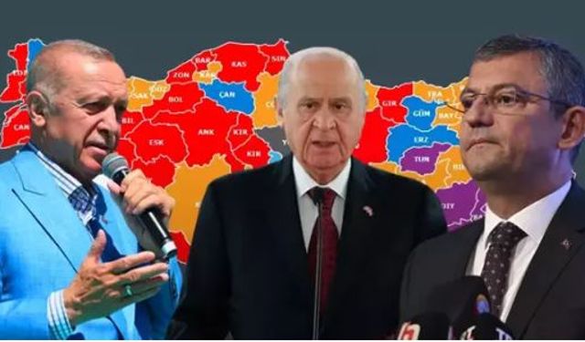 Son seçim anketinde CHP'den AK Parti'ye görülmemiş fark