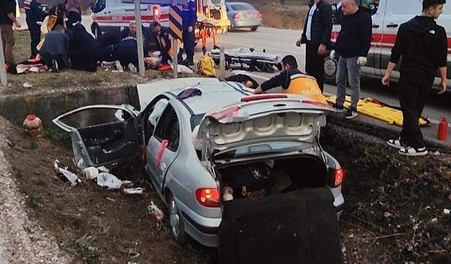 Karabük Eskipazar’da Otomobil Kazası: 1 Ölü, 3 Yaralı