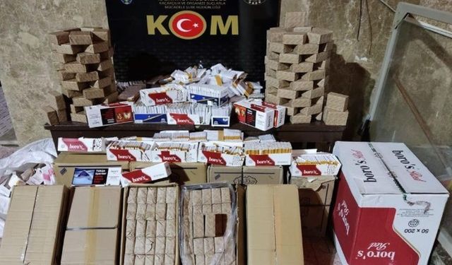 Van'da operasyon: Kaçak Botoks İlacı ve Kaçak Çay