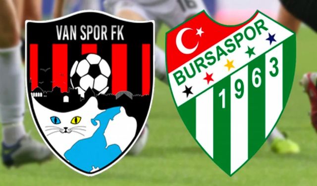 Vanspor’un Ziraat Kupası’ndaki rakibi Bursaspor oldu