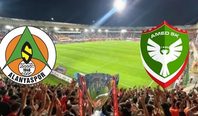 Alanyaspor - Amedspor ZTK Maçı Ne Zaman, Saat Kaçta ve Hangi Kanalda?