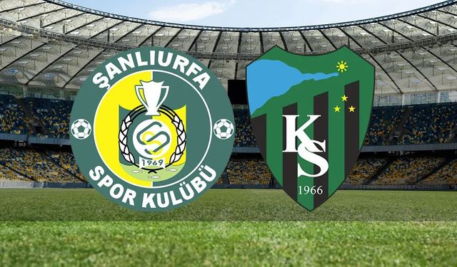 Şanlıurfaspor - Kocaelispor Maçı Ne Zaman, Saat Kaçta ve Hangi Kanalda?