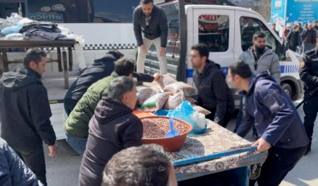 Van'da Kaldırım İşgali Gerginliği: Esnaf ile Zabıta Karşı Karşıya Geldi