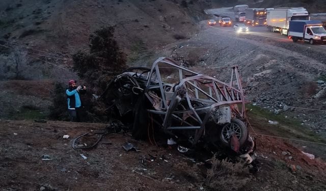 Yayla Köyü Mevkiinde Kaza: 1 Ölü, 1 Yaralı