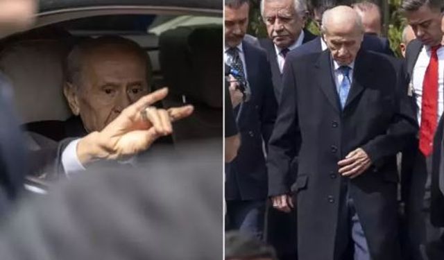 MHP lideri Bahçeli, 66 gün sonra ilk kez görüntülendi