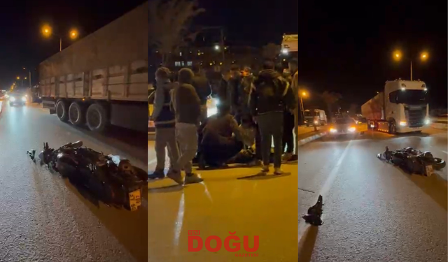 Van’da Motosikletle Otomobil Çarpıştı: 1 Kişi Yaralandı!