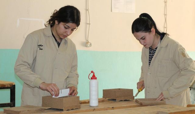 Şırnak’ta Marangoz Tezgâhında Kadın Devrimi