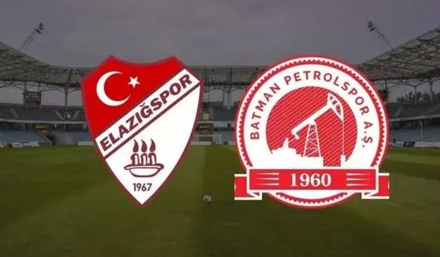 Batman Petrolspor ve Elazığspor aynı grupta