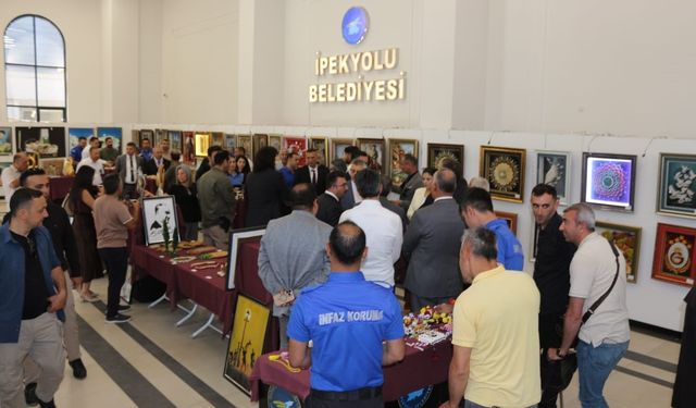 Van'da hükümlü ve tutuklulardan sergi