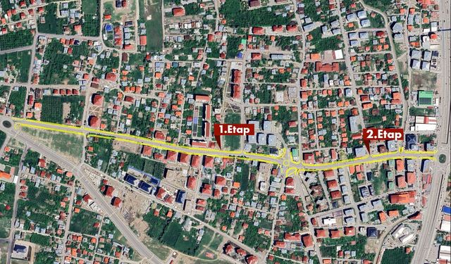 Van'da o cadde trafiğe bir ay kapatılacak!