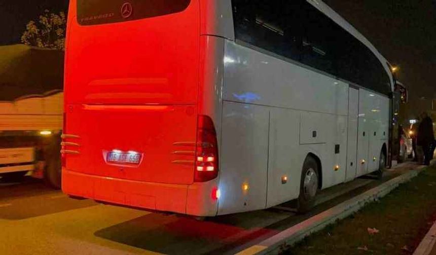 Çalıntı otobüsle anıtkabir ziyareti