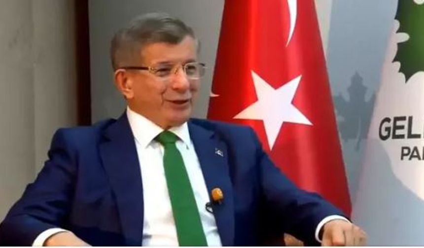 Gelecek Partisi lideri Davutoğlu'ndan "Kürdistan" çıkışı