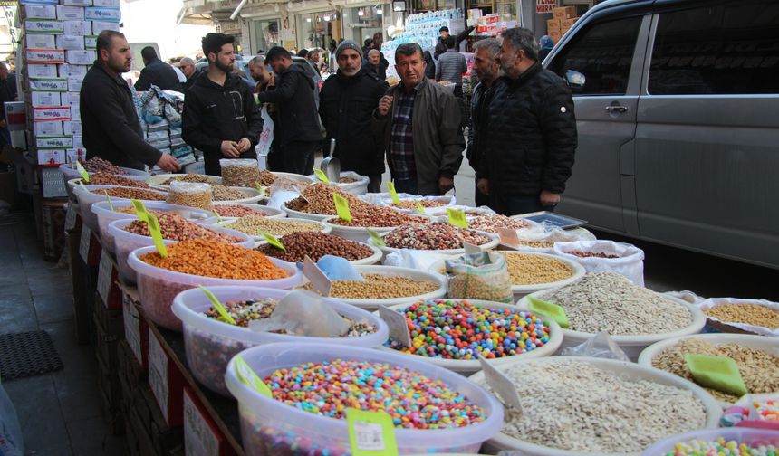 Van'da bayram alışverişi yoğunluğu
