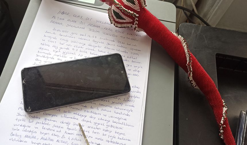 Rehin Aldıkları Kişiyi Kırbaçla Dövüp Yola Attılar