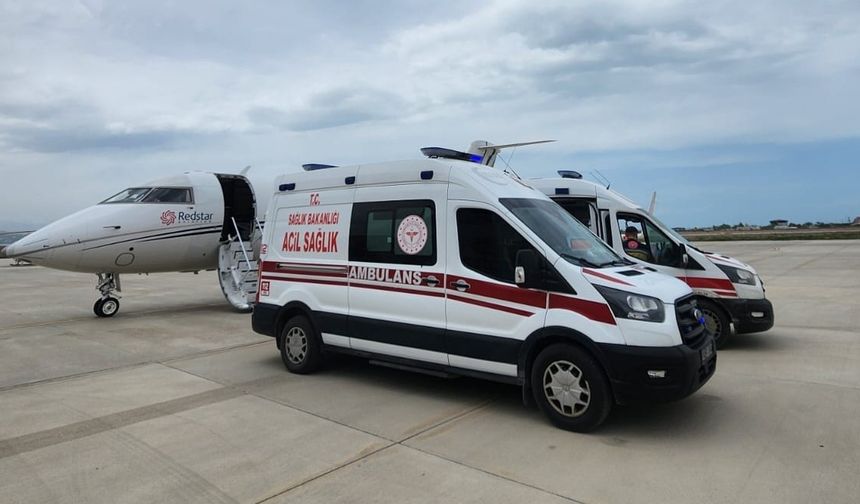 Van’da 4 Bebek Uçak Ambulansla İstanbul’a Sevk Edildi