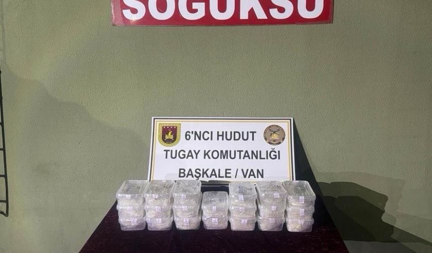 Van'da Dev Operasyon: 22 Kilo uyuşturucu madde ele geçirildi