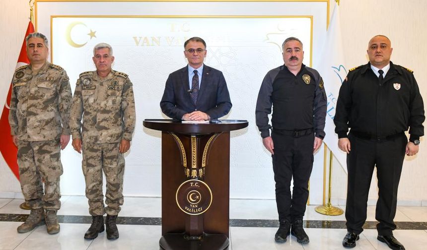 Van’da Asayiş ve Güvenlik Toplantısı: Nisan Ayı Raporu Açıklandı
