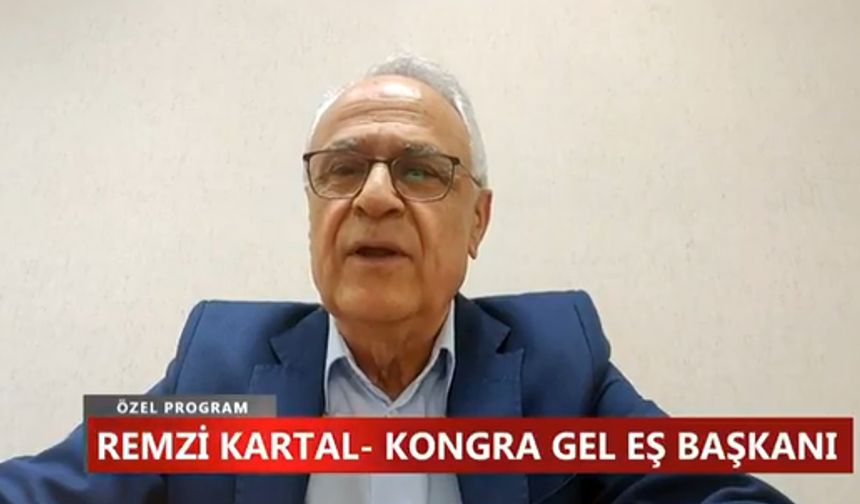 Remzi Kartal Açıkladı: Öcalan PKK Kongresine Telekonferans İle Katılmadı