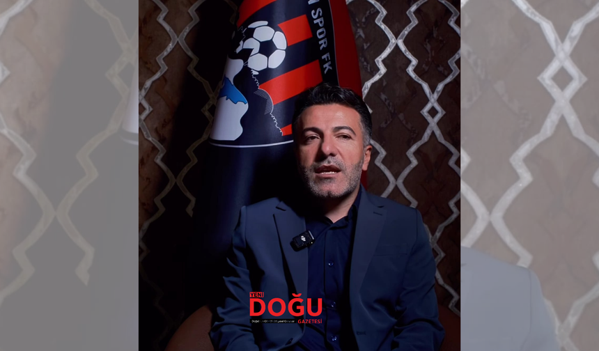 Vanspor Kulüp Başkanından Çağrı: "Herkesi Stada Bekliyorum"