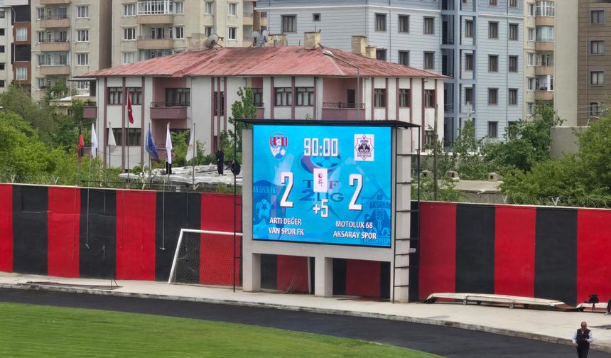 Vanspor Tur Şansını Aksaray'a Bıraktı