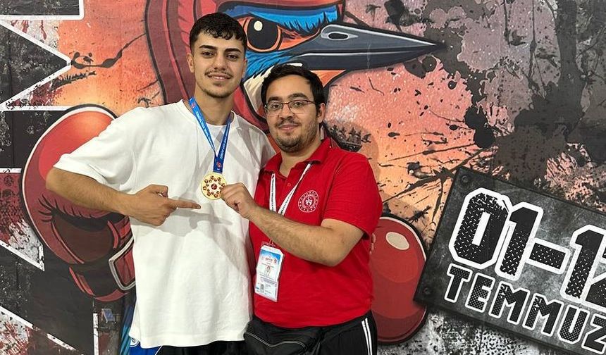 Vanlı Sporcu Alim Yönten, Dünya Kickboks Şampiyonası'na Katılmaya Hak Kazandı