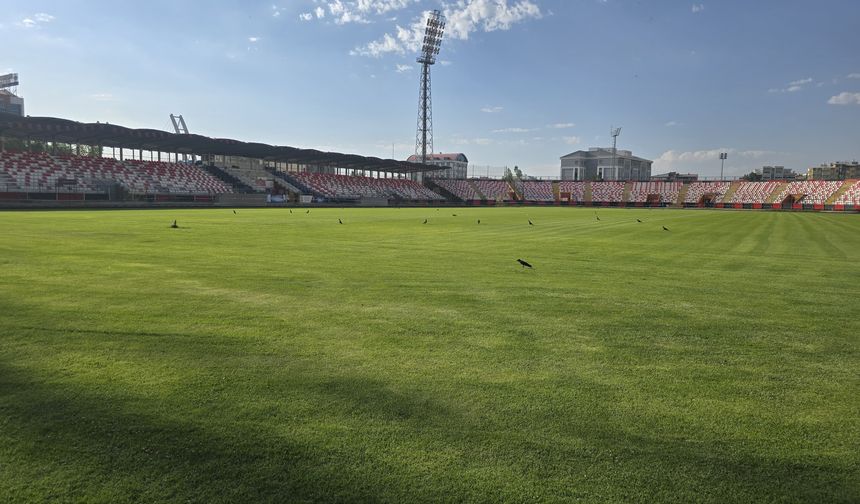 Van Şehir Stadyumunda çalışmalar hız kazandı