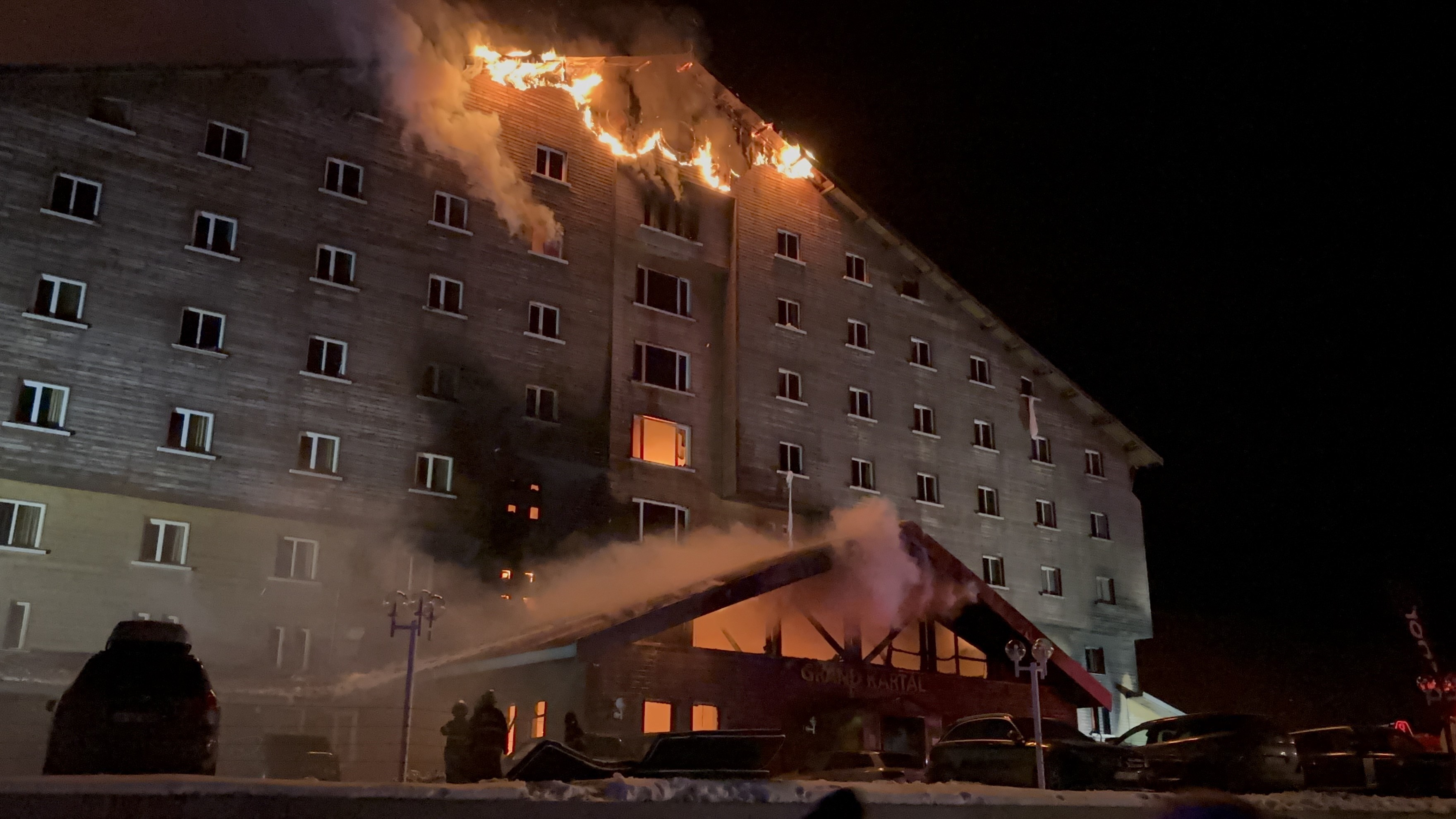 Kartalkaya Kayak Merkezi'nde Bulunan Lüks Otelde Çıkan Yangın, 10 Kişinin Ölümüne, 32 Kişinin Yaralanmasına Yol Açtı.