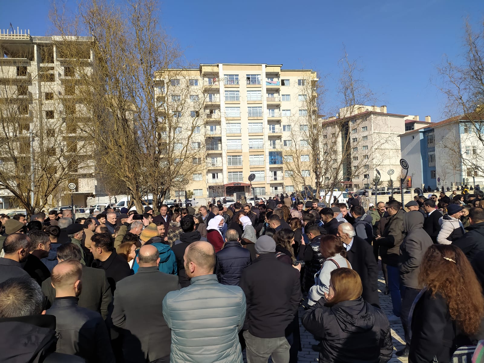 Van’da Abdullah Zeydan Kararına Protesto (1)