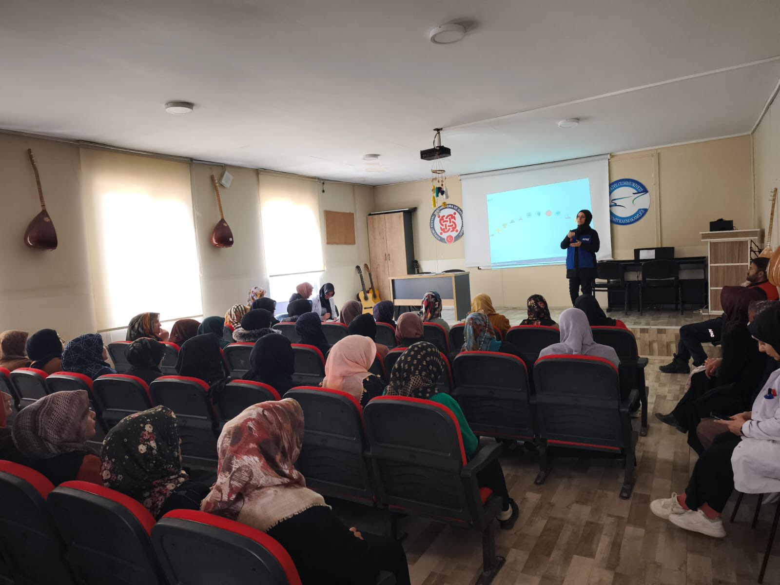 Van'da Afad'dan Güvenlik Korucularına Ve Kadın Kursiyerlere Afet Eğitimi (1)