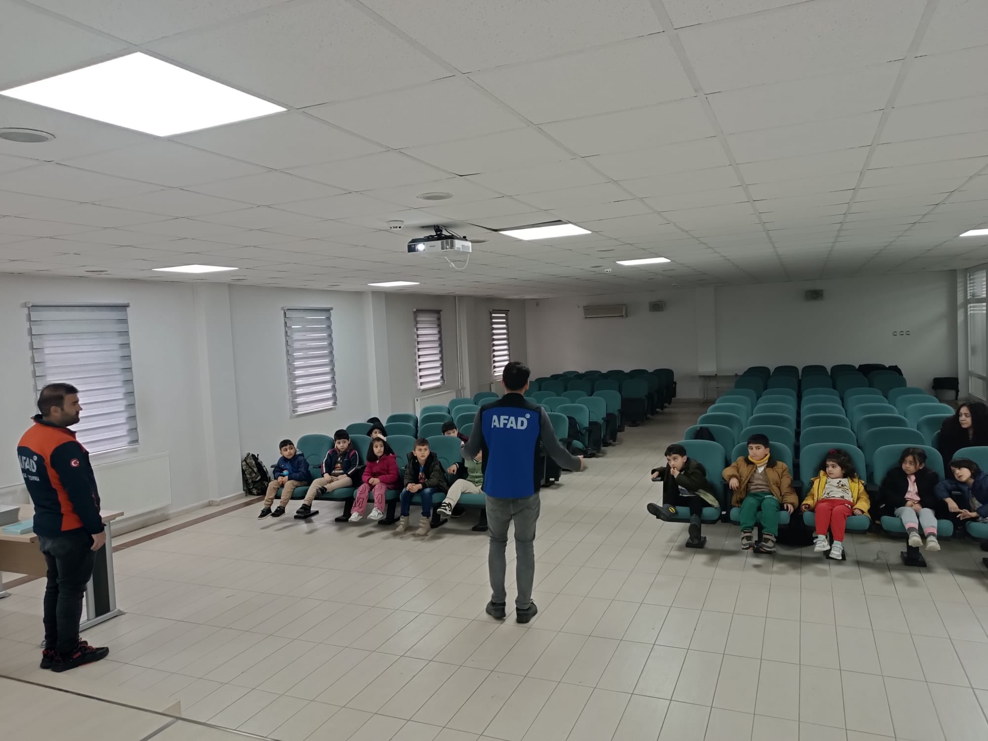 Van’da Anaokulu Öğrencilerine Afet Ve Yangın Farkındalık Eğitimi Verildi (2)
